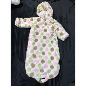 Widgeon Polka Dot Super Soft Baby Bunting Sleeping Bag 6m